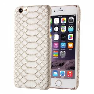 Купить чехол накладку Snakeskin для iPhone 6/6S под кожу змеи (Бежевый)