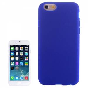 Купить силиконовый чехол накладку для iPhone 6 Plus / 6+ синий