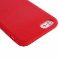 Силиконовый чехол накладка для iPhone 6 Plus / 6+ (красный)