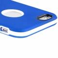 Гелевый чехол накладка с подставкой для iPhone 6 Plus / 6+ (синий)