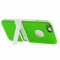 Гелевый чехол накладка с подставкой для iPhone 6 Plus / 6+ (зеленый)