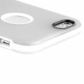 Гелевый чехол накладка с подставкой для iPhone 6 Plus / 6+ (белый)
