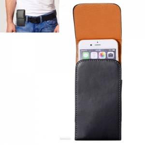 Вертикальный чехол на пояс для iPhone 6 Plus / 6S Plus / 7 Plus / 8 Plus кобура Crazy Horse Leather Case