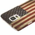 Чехол накладка для Samsung Galaxy Galaxy S5 / i9600 с флагом США Retro USA Flag