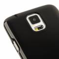 Чехол накладка для Samsung Galaxy S5 / G900 ultra slim глянцевый (черный)