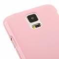 Чехол накладка для Samsung Galaxy S5 / G900 ultra slim глянцевый (розовый)