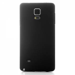 Купить гелевый чехол накладка для Samsung Galaxy Note 4 / N910 (черная)