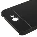 Защитный чехол накладка Motomo для Samsung Galaxy Note 2 / N7100 Brushed Texture (Black)