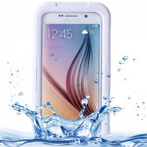 Купить водозащитный чехол для Samsung Galaxy S6 / S6 Edge с защитой IPX8 белый