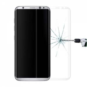 Купить защитное 3D стекло для Samsung Galaxy S8+ / G9550 с закругленными краями 0.3мм 9H Full Screen прозрачное (Transparent)