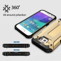 Противоударный чехол Tough Armor Ver.2 для Samsung Galaxy S6 / G920 с усиленной защитой (золотистый)
