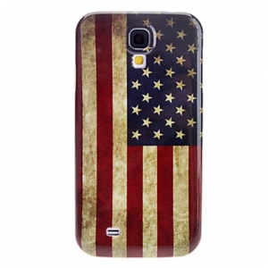 Купить чехол накладка пластиковая для Samsung Galaxy S4 USA flag New York style в интернет магазине