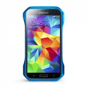 Купить алюминиевый бампер для Samsung Galaxy S5 DRACO Supernova blue (DRS51A1-BU) 