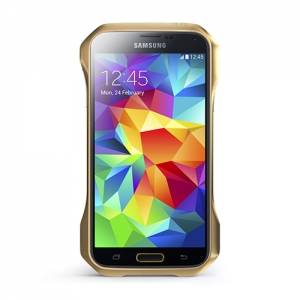 Купить алюминиевый бампер для Samsung Galaxy S5 DRACO Supernova gold (DRS51A1-GD) 