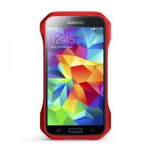 Купить алюминиевый бампер для Samsung Galaxy S5 DRACO Supernova red (DRS51A1-RD) 