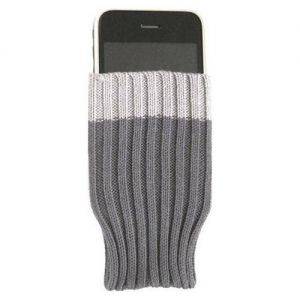 Серый чехол-носок для iPhone, iPod Touch и др. (без ярлыка)