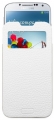 Кожаный чехол карман с окошком Spigen SGP для Samsung Galaxy S4 (GT-i9500) Crumena View (SGP10273) White 