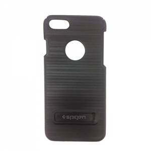 Купить противоударный чехол накладку для iPhone 7 / 8 TPU+PC "Spigen" Style (Black)