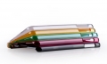 Пластиковый чехол накладка Momax Ultra Thin Clear Breeze Case для Samsung Galaxy Note 3 (черный)