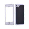 Антигравитационный чехол для iPhone 5 / 5S / SE с нано-присосками (черно-белый)