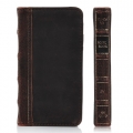 BookBook для iPhone 5 / 5S кожаный ретро чехол книжка коричневый Premium класс