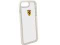 Чехол накладка Ferrari для iPhone 7 plus / 7+ / 8 Plus / 8+ Shockproof Hard PC, Transparent (FEGLHCP7LTR)
