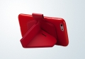 Кожаный чехол-книжка для iPhone 6/6S - The Core Smart Case - Red