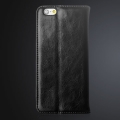 Кожаный чехол книжка Horse Skin для iPhone 6 / 6S с подставкой и разъемом под карточки