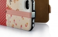 Кожаный чехол блокнот Happymori Eiffel Tower для iPhone 4 / 4S