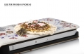 Кожаный чехол блокнот Happymori Palace Deer для iPhone 4 / 4S