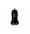 Автозарядка HOCO Z12 Elite 2xUSB 2.4A (Black) АЗУ с двумя USB портами