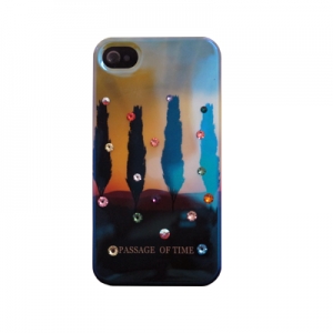 Купить накладка iBella со стразами Swarovski для iPhone 4 / 4S (деревья) в интернет магазине