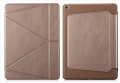 Кожаный чехол книжка для iPad Air 2 - The Core Smart Case - Gold (GCAPIPD6) 