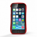 Алюминиевый бампер для iPhone 5/5S DRACO 5 Standard Flare Red (Красный) DR51A1-RDL
