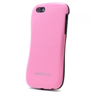 Купить поликарбонатный бампер для iPhone 5/5S DRACO Allure P Black/Pink черно-розовый