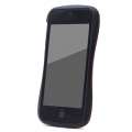 Поликарбонатный бампер для iPhone 5/5S DRACO Allure P Black/Pink (Черный бампер/Розовая панель) DR50ALPO-BPK