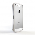 Комбинированный бампер для iPhone 5/5S DRACO Ventare A Silver (Серебристый) DR50VEA1-WSV