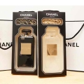 Чехол с цепочкой для iPhone 5 / 5S / SE Perfume bottle Chanel black