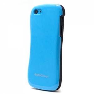 Купить поликарбонатный бампер для iPhone 5C DRACO Allure СP Black/Blue Черный/Голубой