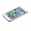 Чехол накладка со стразами для iPhone 6 прозрачный Comma Crystal Flora - Champagne Gold