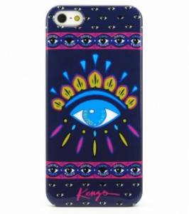 Купить чехол накладку KENZO Paris Eye для iPhone SE/5/5S (Синий)