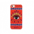 Чехол накладка KENZO Paris Eye для iPhone SE/5/5S (Красный)