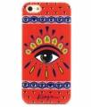 Чехол накладка KENZO Paris Eye для iPhone SE/5/5S (Красный)