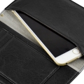 Кожаный чехол книжка портмоне для iPhone X / 7 / 8 / 6S / 5S / SE, Samsung Galaxy S4 / S5 / S6 / S7 Edge с разъемами для карточек и денег