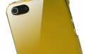 Чехол-накладка зеркальная Electroplated для iPhone SE / 5S / 5 (золотая)