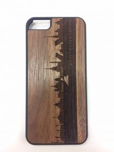 Купить Деревянный чехол JustWood для iPhone 5 / 5S / SE (светлое дерево), с логотипом Appleнедорого