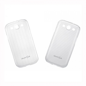 Купить пластиковый тонкий чехол накладка Samsung Ultra Slim cover для Samsung S3 S III (белый) в интернет магазине