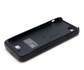 Чехол аккумулятор для iPhone 7 / 8, емкость 3800 mAh, с защитными гранями (Черный)