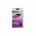 Двухсторонний чехол книжка для iPhone 6/6S X-Fitted Dual Use с приватным окошком Anti Privacy (розовый+белый)