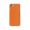 Кожаный чехол накладка для iPhone 7 / 8 Moodz Floater leather Hard Agrumi (orange), MZ901018